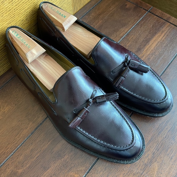 Johnston & Murphy, 10D, Deerfield Burgundy, Aristocrat
